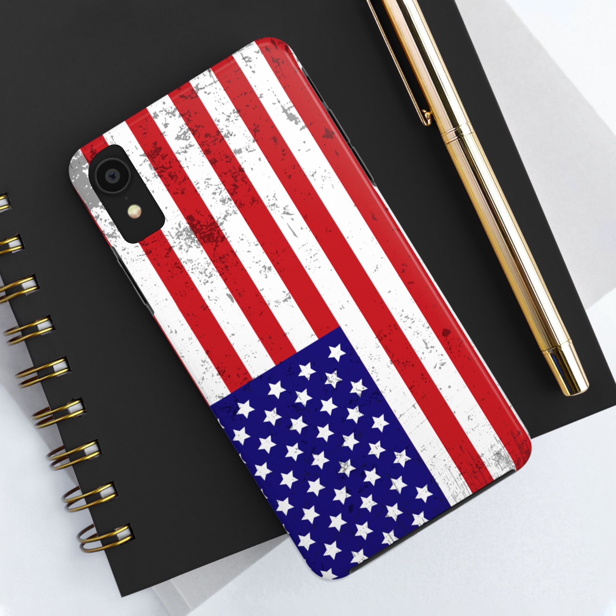 Patriotic Tough Phone Case - Protective American Pride Cover for iPhone & Samsung