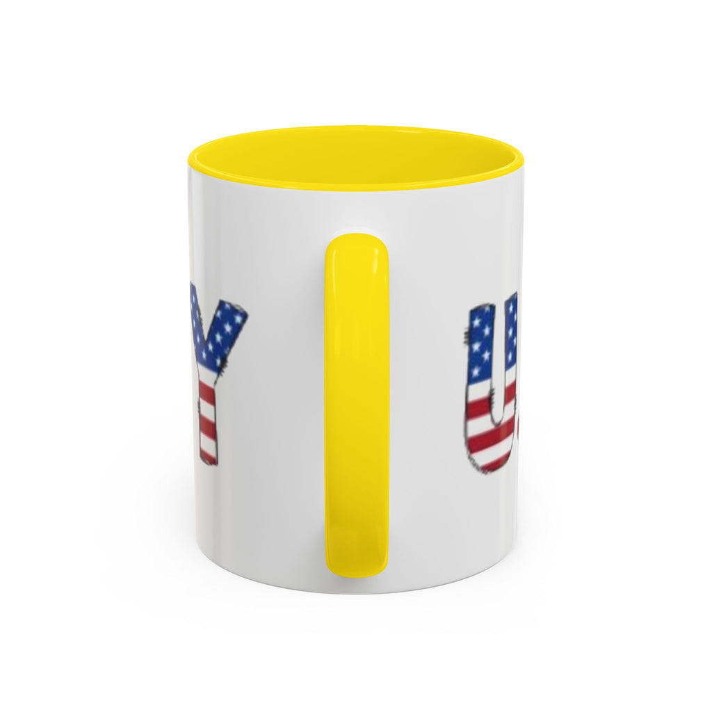 American Pride Coffee Mug - Patriotic Ceramic Cup for Veterans & Freedom Lovers