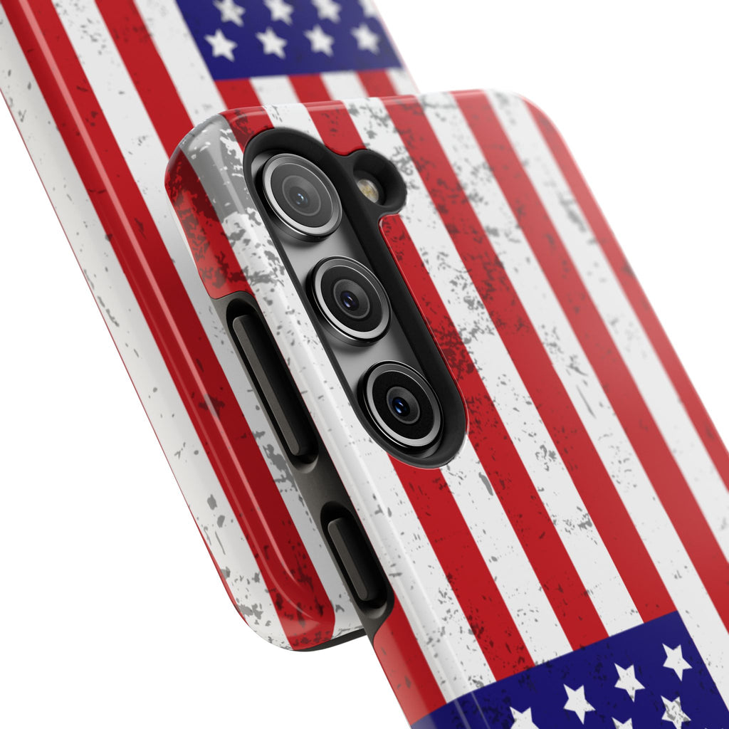 Patriotic Tough Phone Case - Protective American Pride Cover for iPhone & Samsung