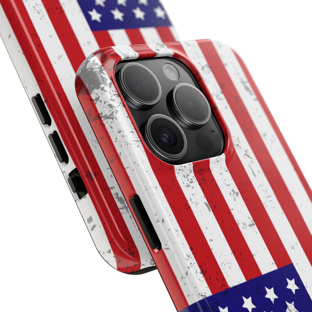 Patriotic Tough Phone Case - Protective American Pride Cover for iPhone & Samsung