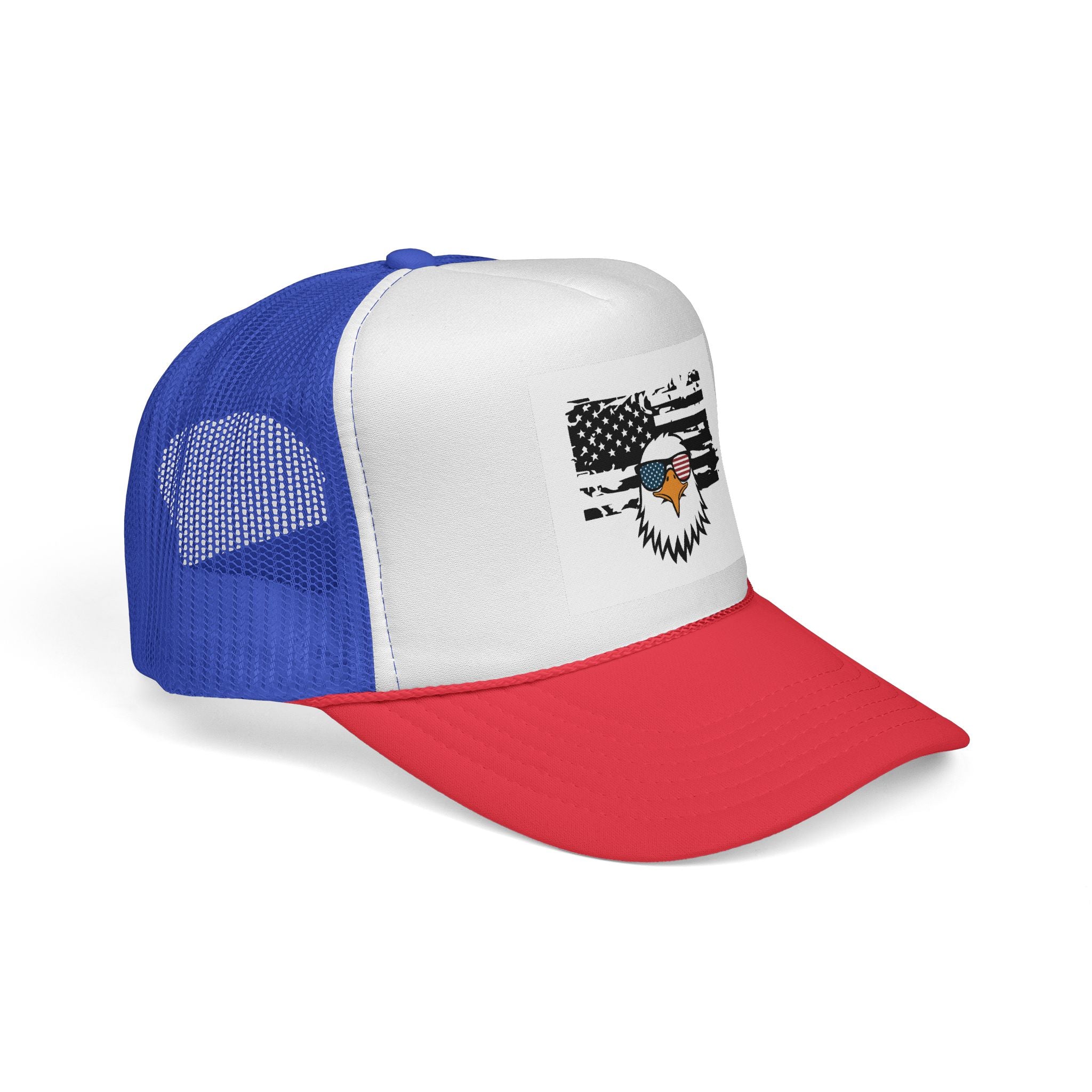 American Patriot Trucker Hat - Classic Cap for Veterans & Freedom Lovers