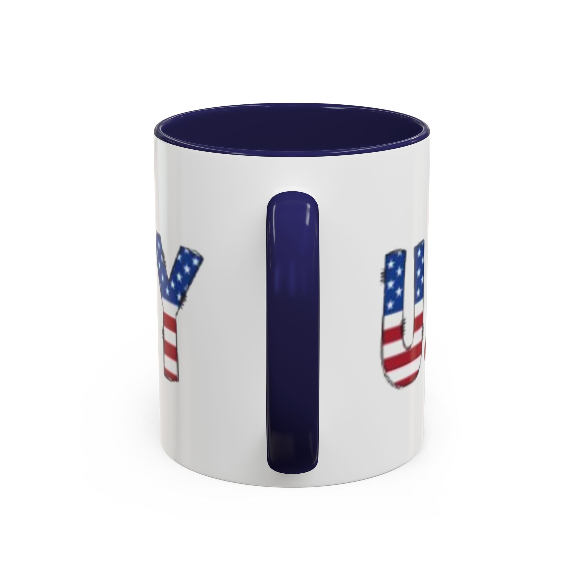 American Pride Coffee Mug - Patriotic Ceramic Cup for Veterans & Freedom Lovers
