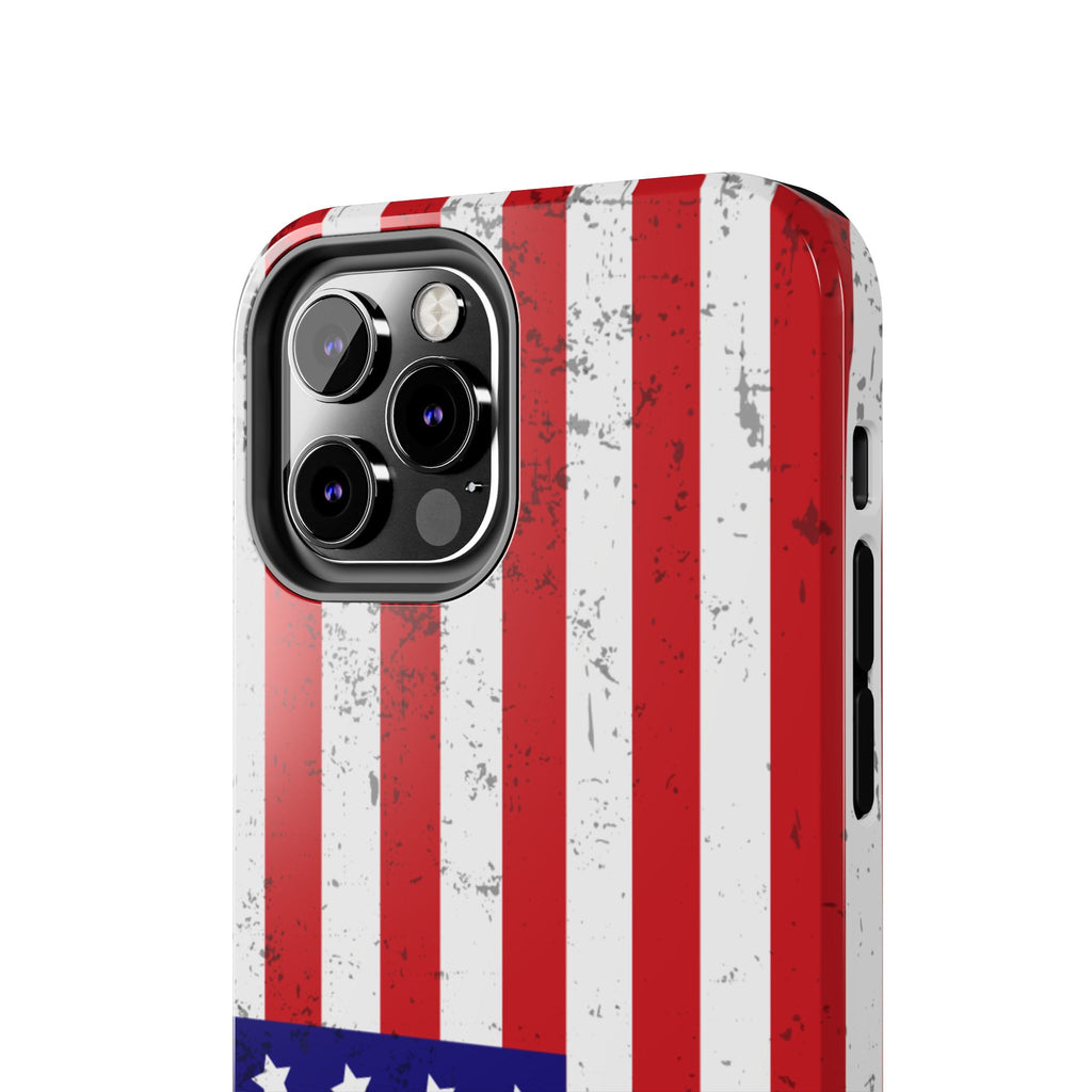 Patriotic Tough Phone Case - Protective American Pride Cover for iPhone & Samsung