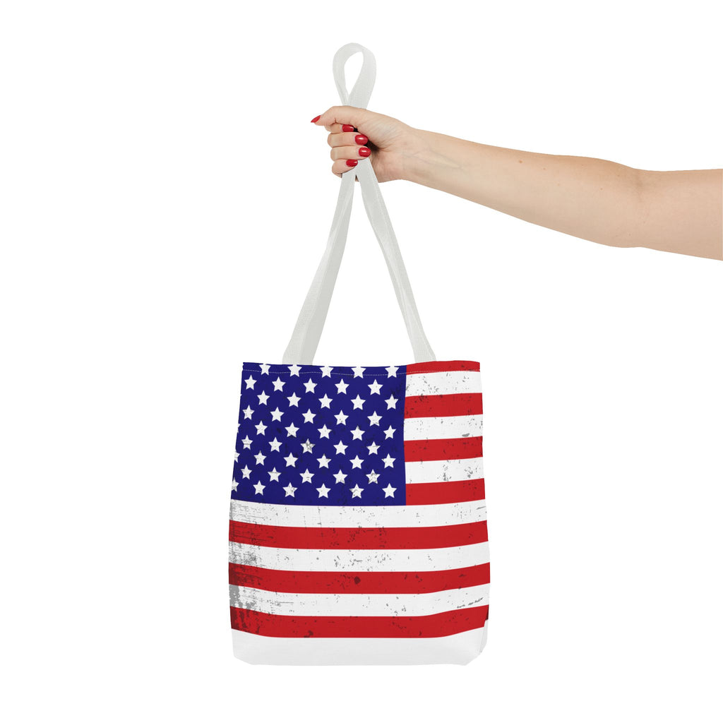 Patriotic Tote Bag - All-Over Print American Pride Bag for Shopping & Everyday Use