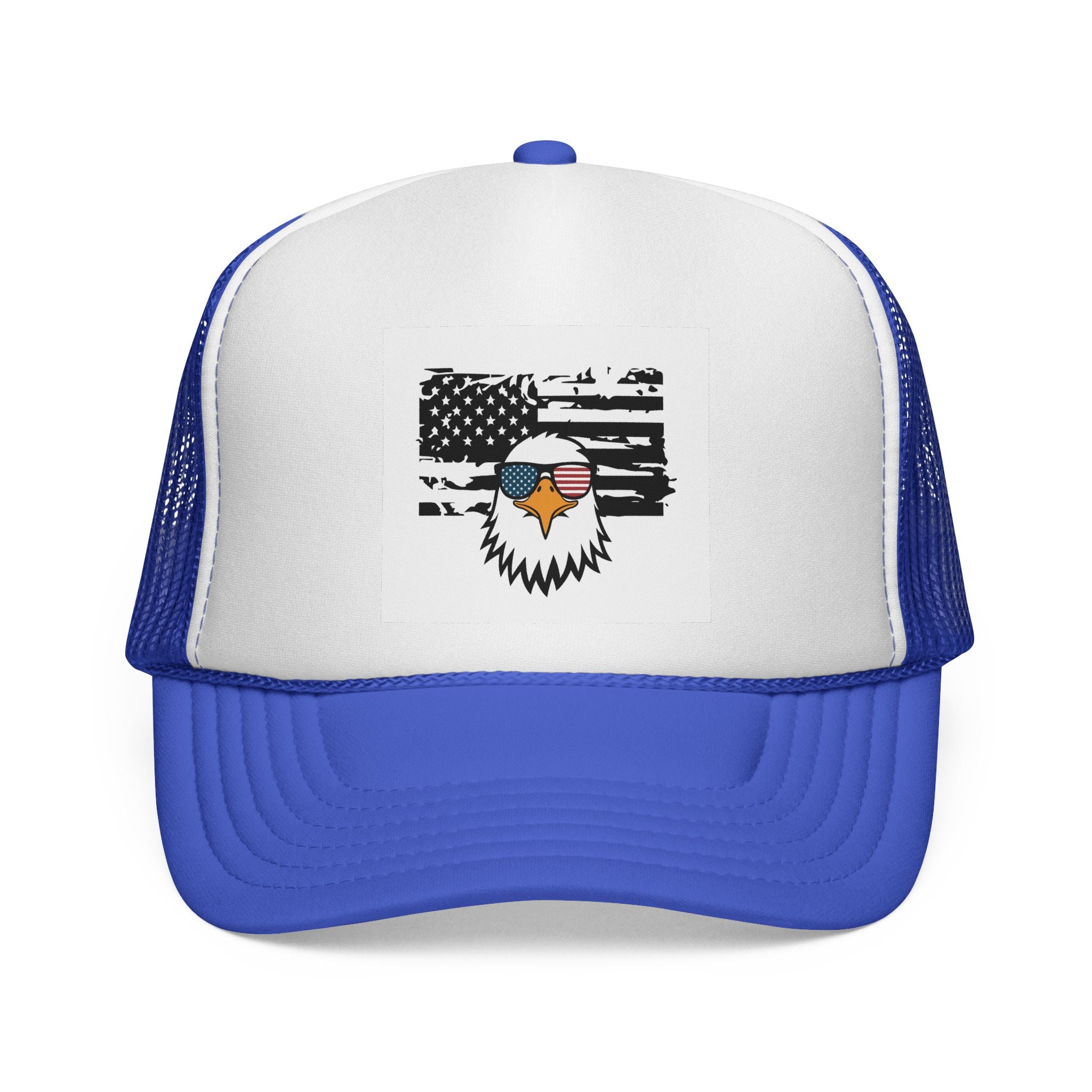 American Patriot Trucker Hat - Classic Cap for Veterans & Freedom Lovers