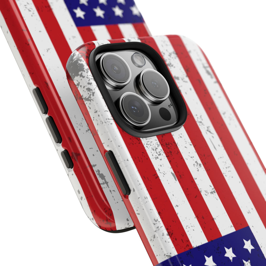 Patriotic Tough Phone Case - Protective American Pride Cover for iPhone & Samsung
