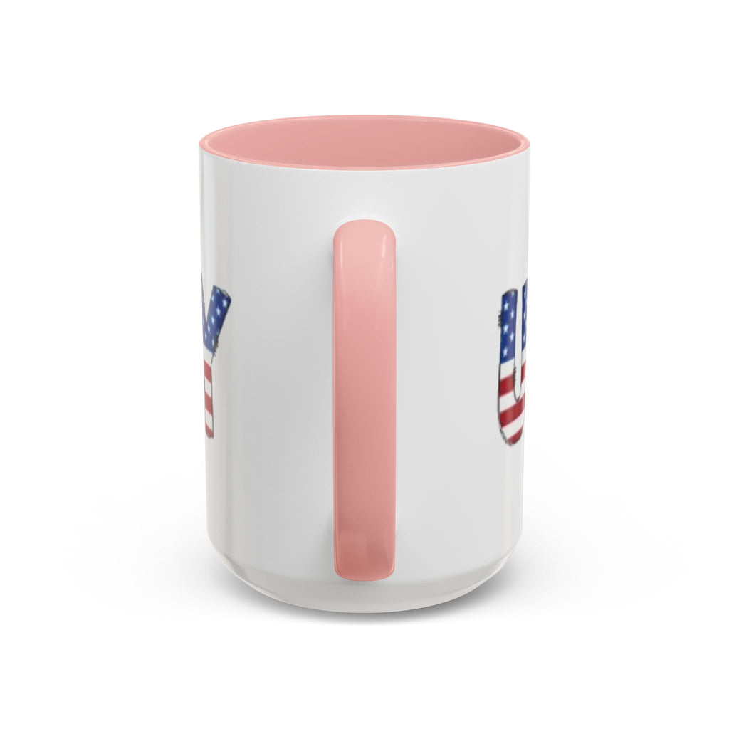 American Pride Coffee Mug - Patriotic Ceramic Cup for Veterans & Freedom Lovers