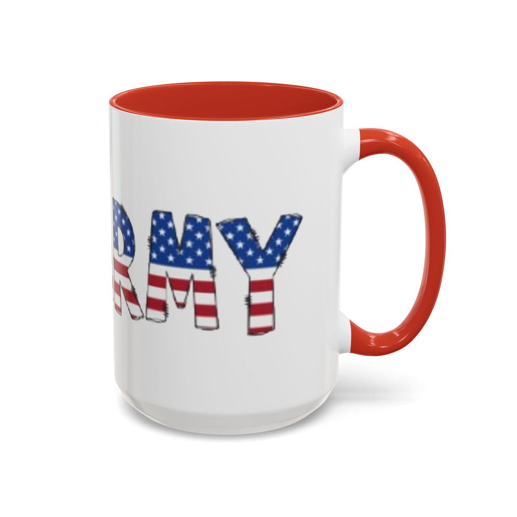 American Pride Coffee Mug - Patriotic Ceramic Cup for Veterans & Freedom Lovers