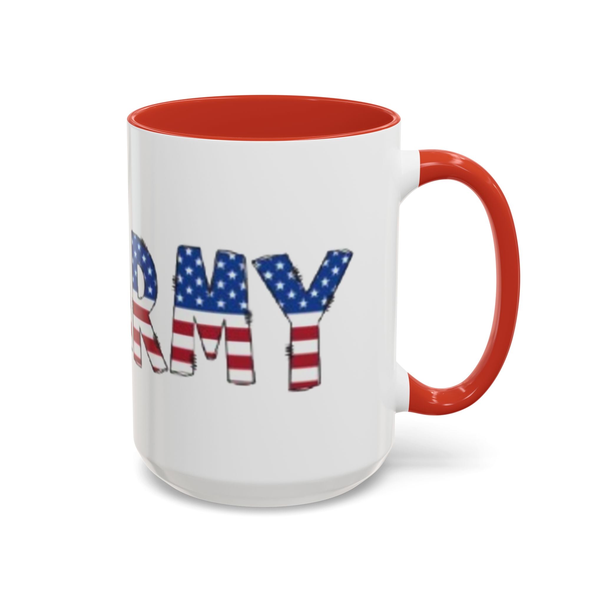 American Pride Coffee Mug - Patriotic Ceramic Cup for Veterans & Freedom Lovers