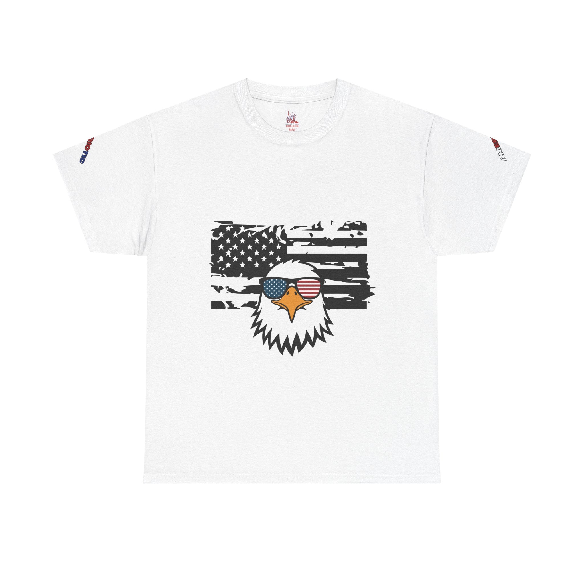 American Pride Classic Tee - Premium Cotton Shirt for Patriots & Veterans