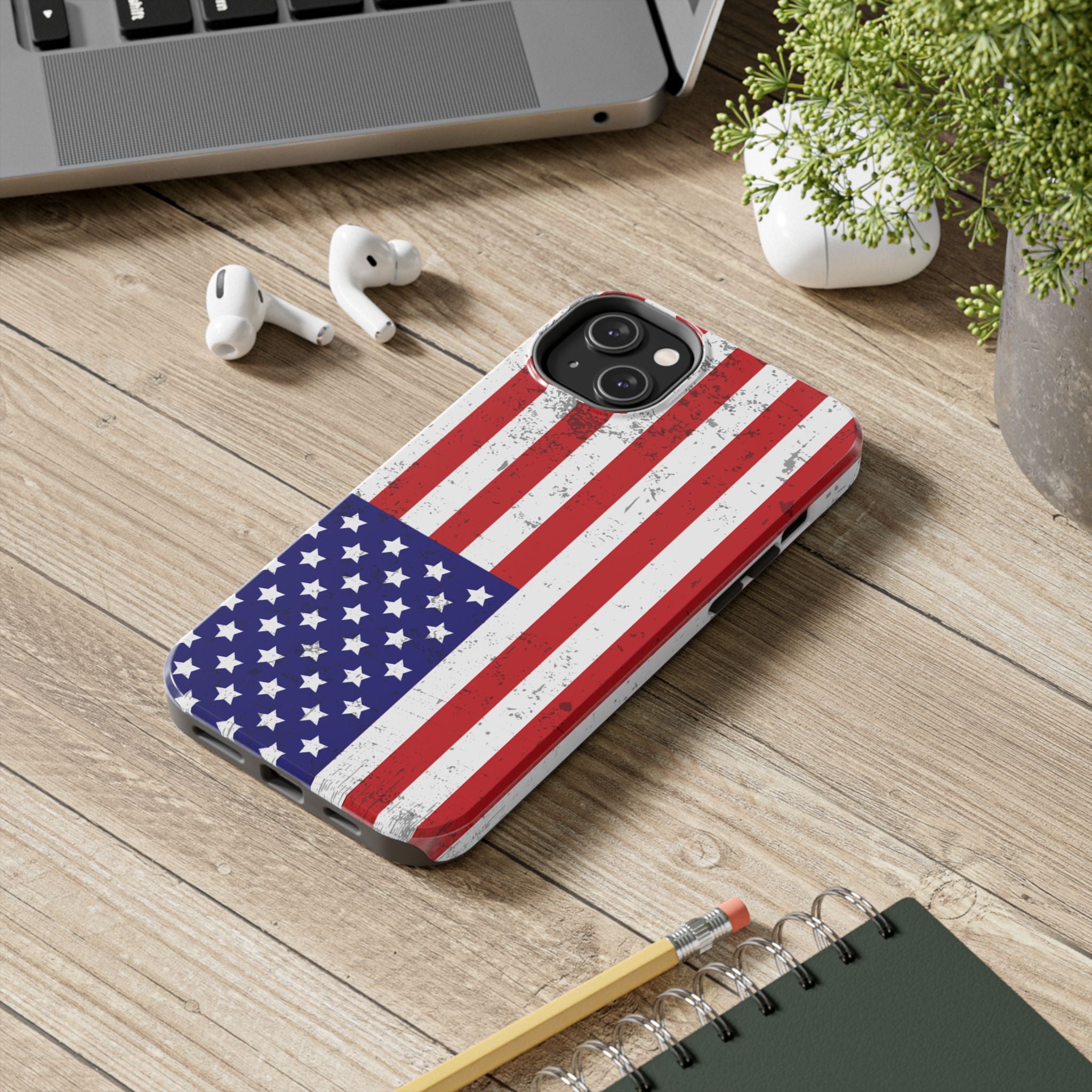 Patriotic Tough Phone Case - Protective American Pride Cover for iPhone & Samsung