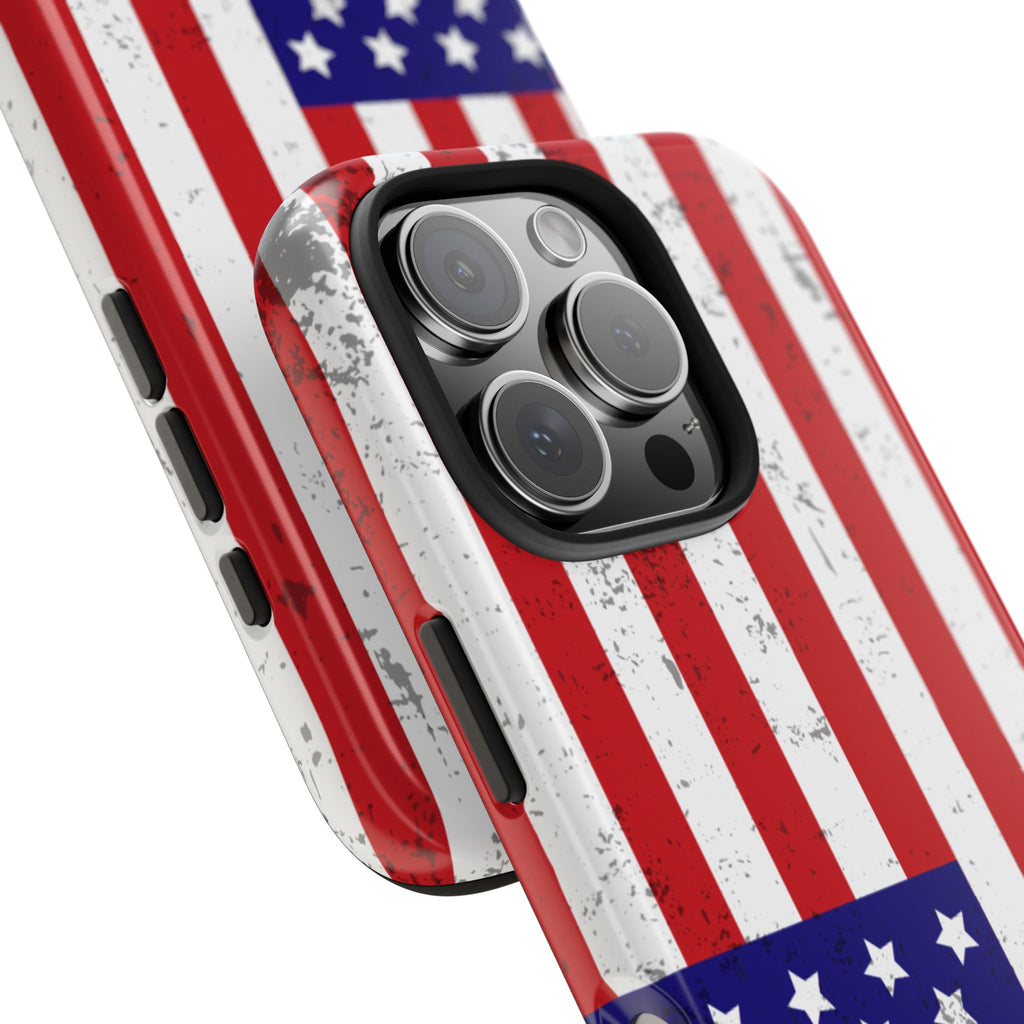 Patriotic Tough Phone Case - Protective American Pride Cover for iPhone & Samsung