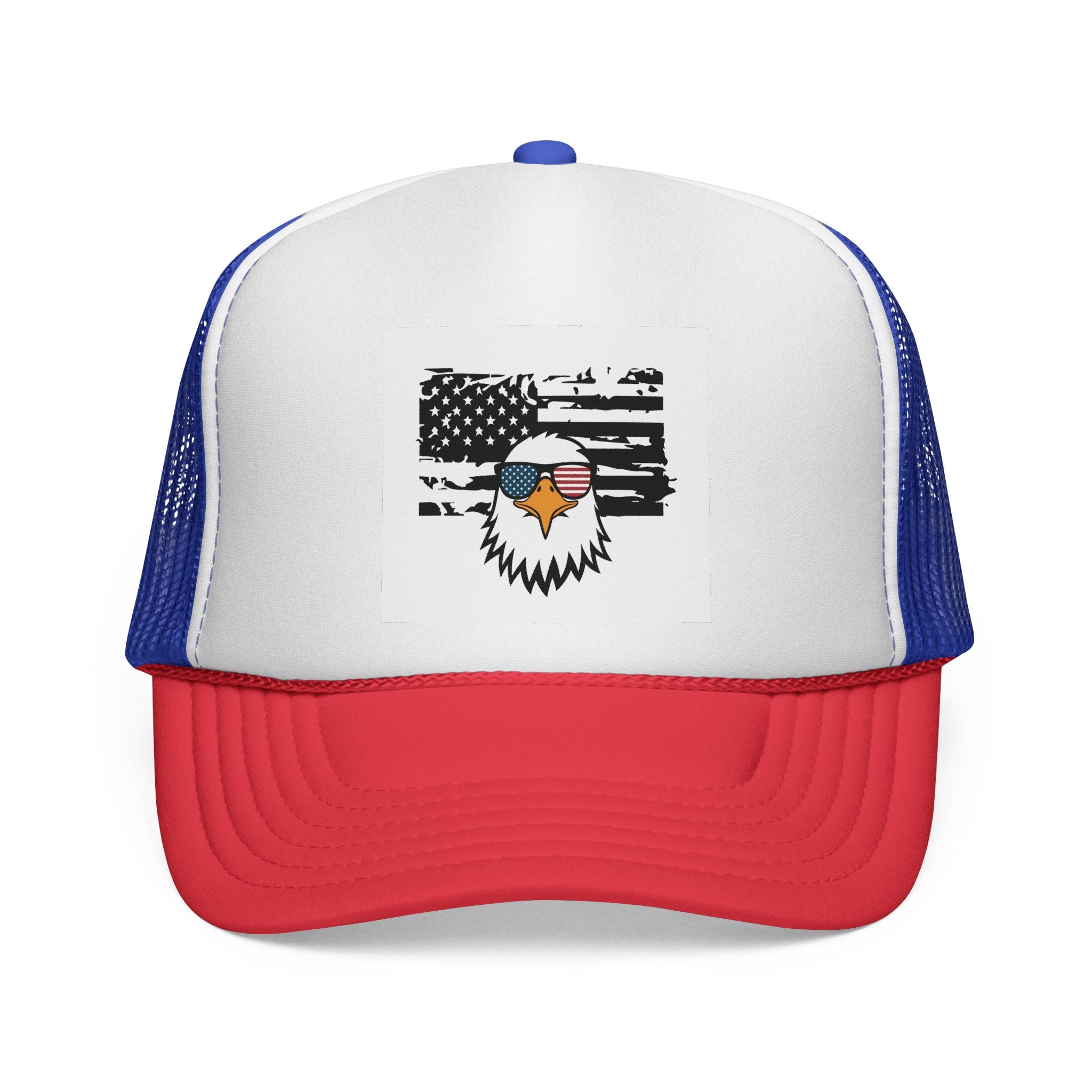 American Patriot Trucker Hat - Classic Cap for Veterans & Freedom Lovers