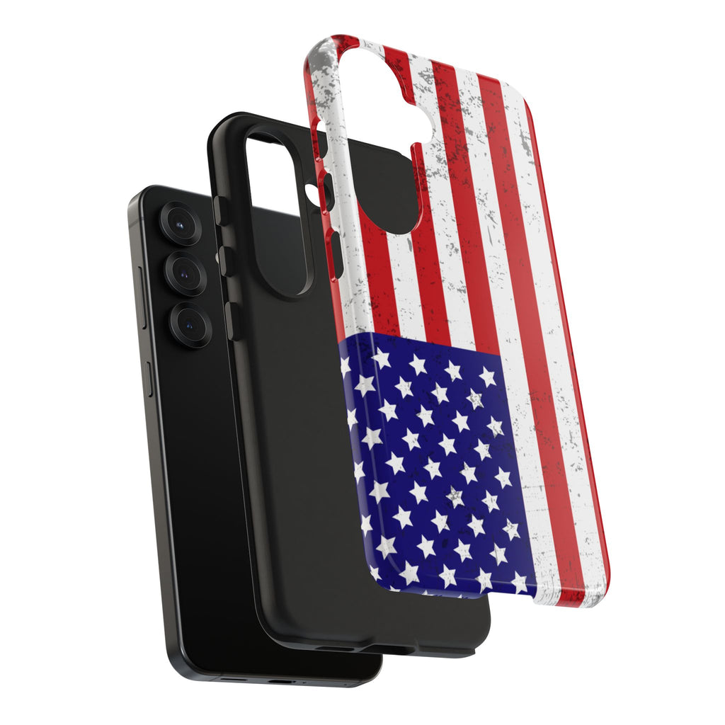 Patriotic Tough Phone Case - Protective American Pride Cover for iPhone & Samsung