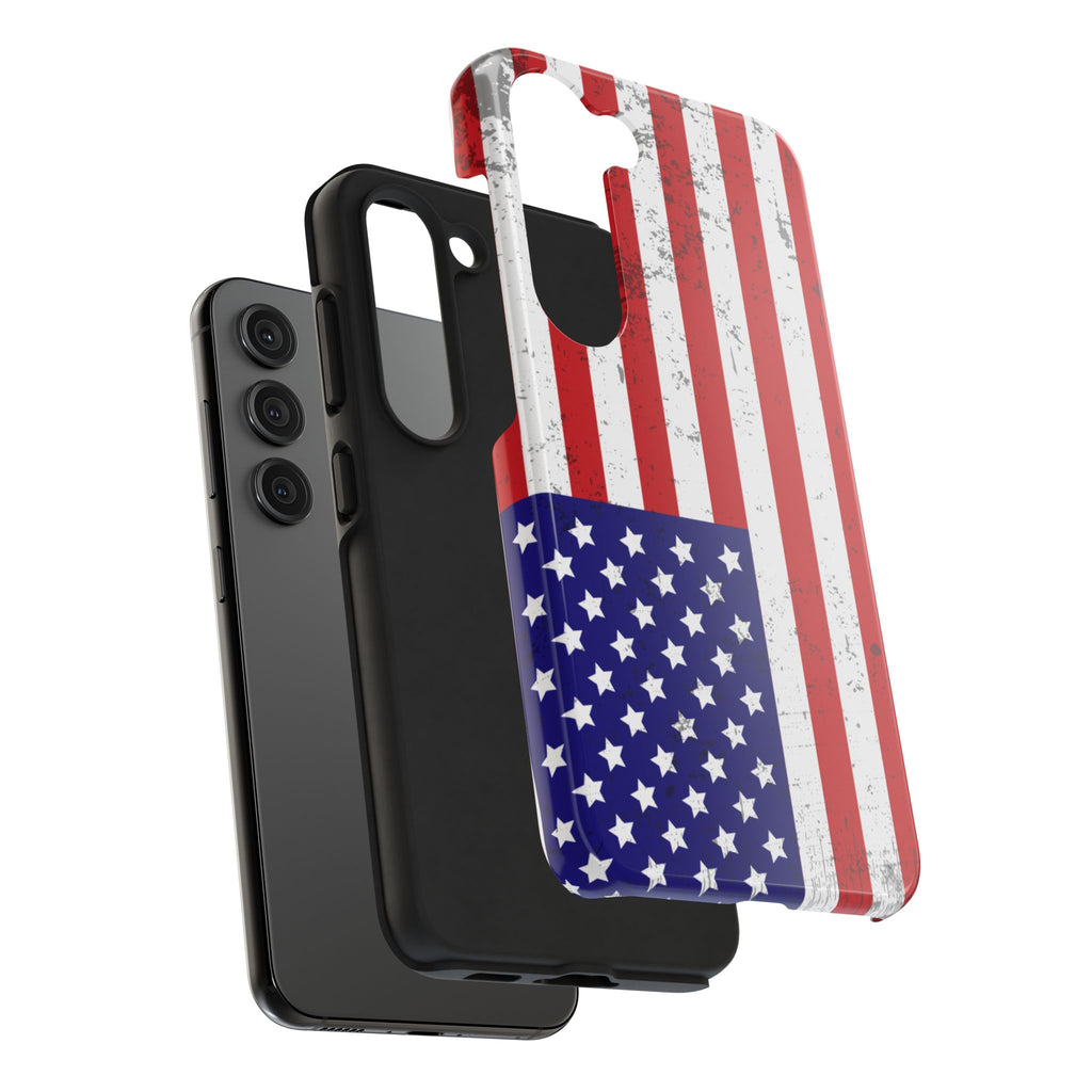 Patriotic Tough Phone Case - Protective American Pride Cover for iPhone & Samsung
