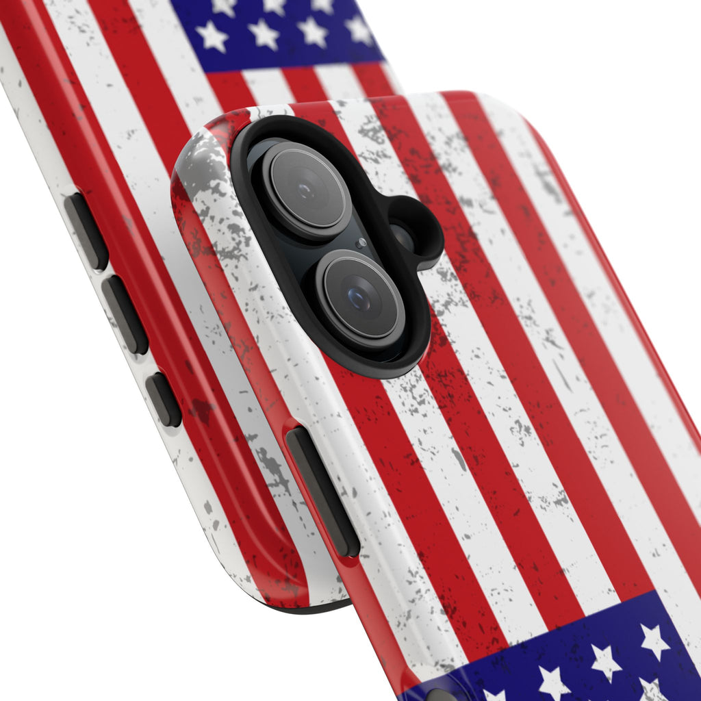 Patriotic Tough Phone Case - Protective American Pride Cover for iPhone & Samsung