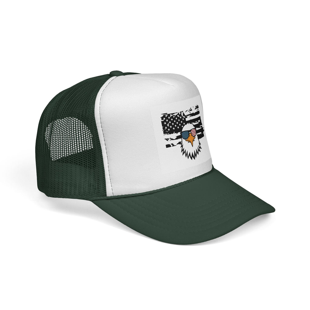 American Patriot Trucker Hat - Classic Cap for Veterans & Freedom Lovers