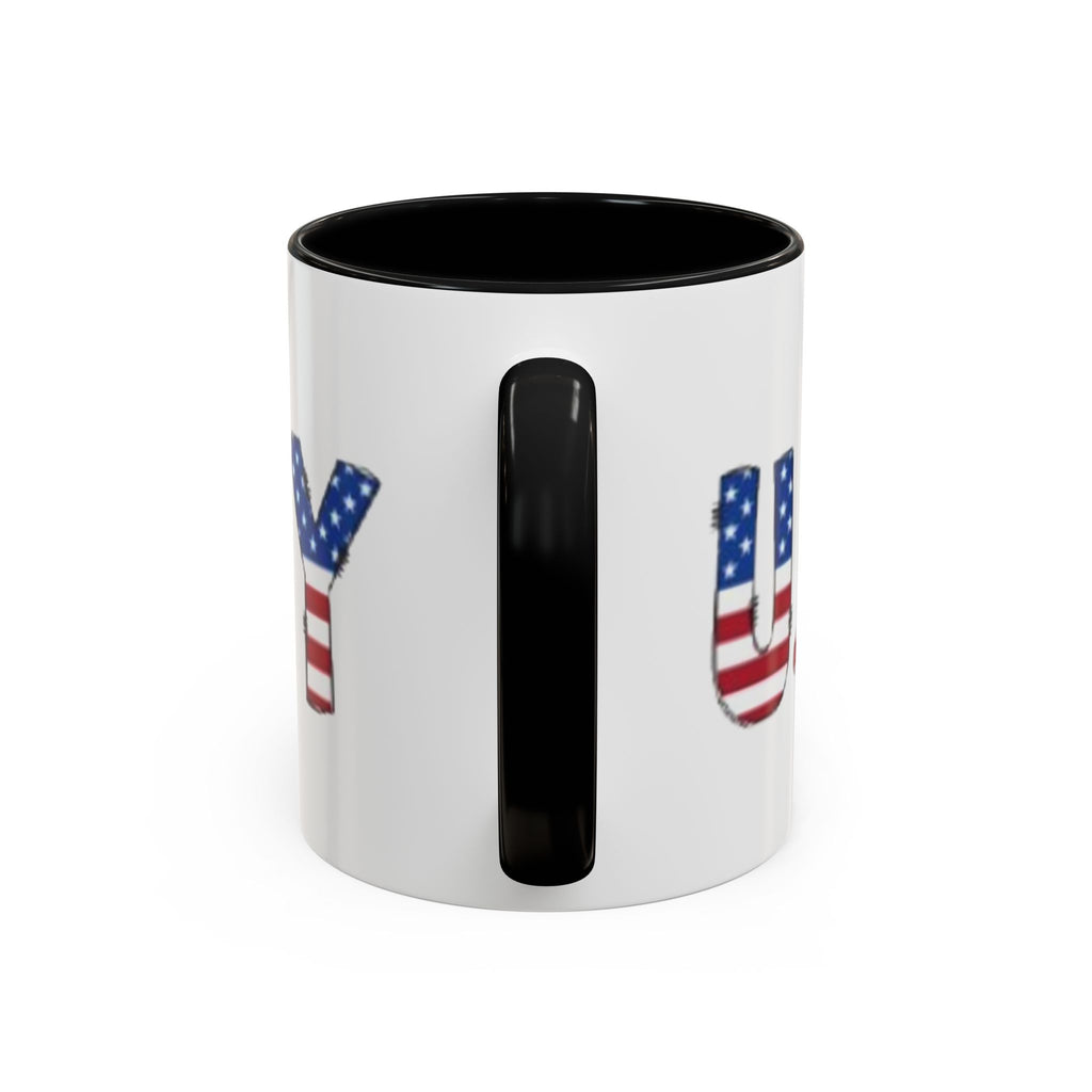 American Pride Coffee Mug - Patriotic Ceramic Cup for Veterans & Freedom Lovers