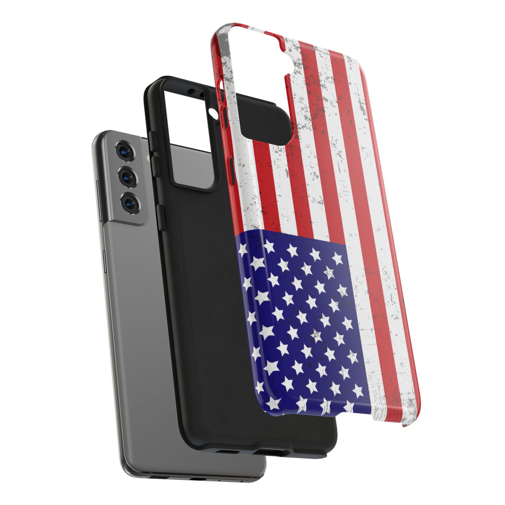Patriotic Tough Phone Case - Protective American Pride Cover for iPhone & Samsung