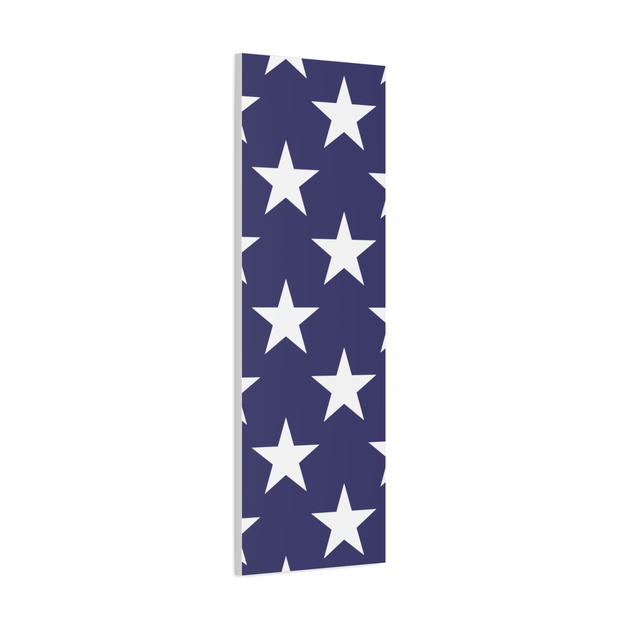 Patriotic Stars Canvas Print - American Pride Wall Art for Home & Office Decor