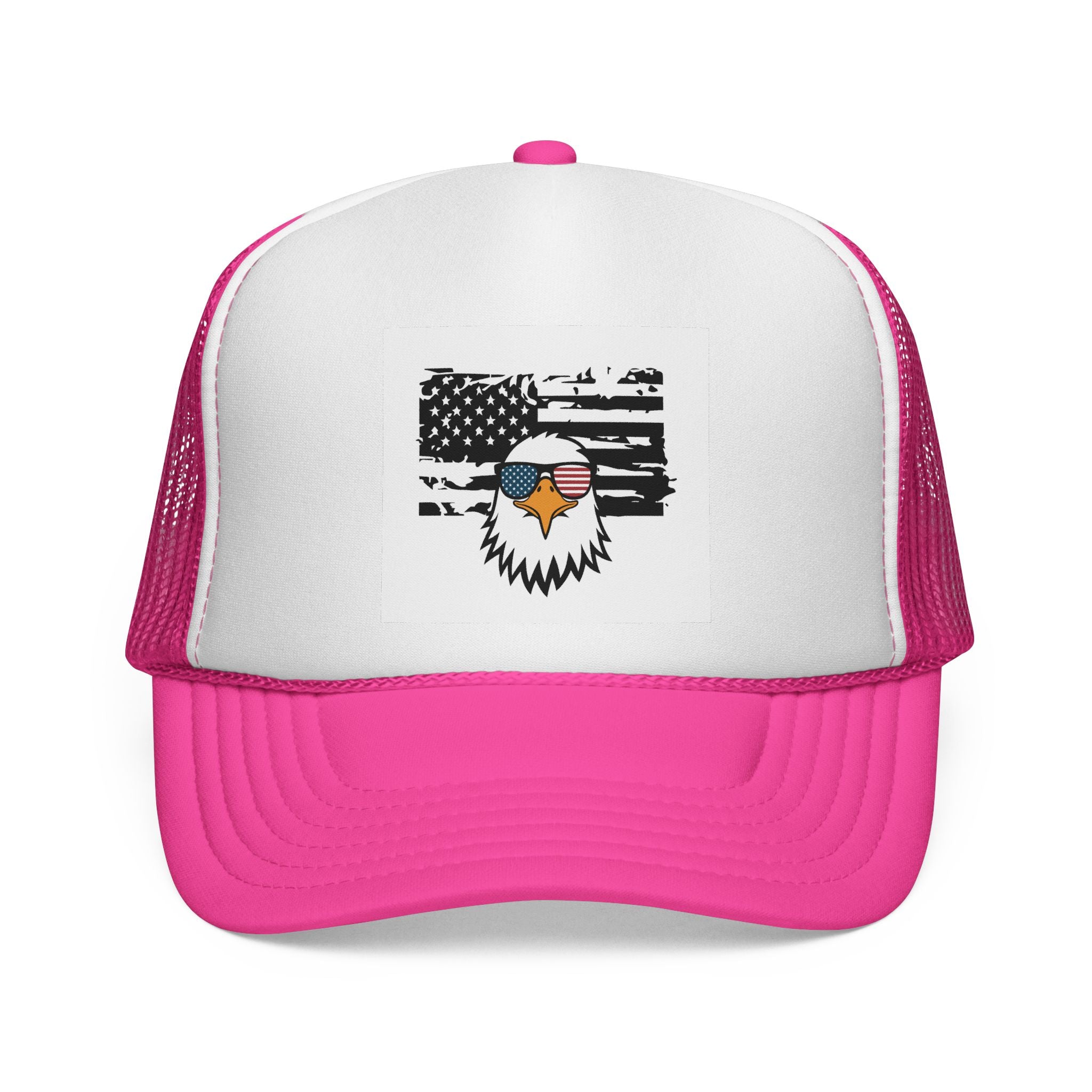 American Patriot Trucker Hat - Classic Cap for Veterans & Freedom Lovers