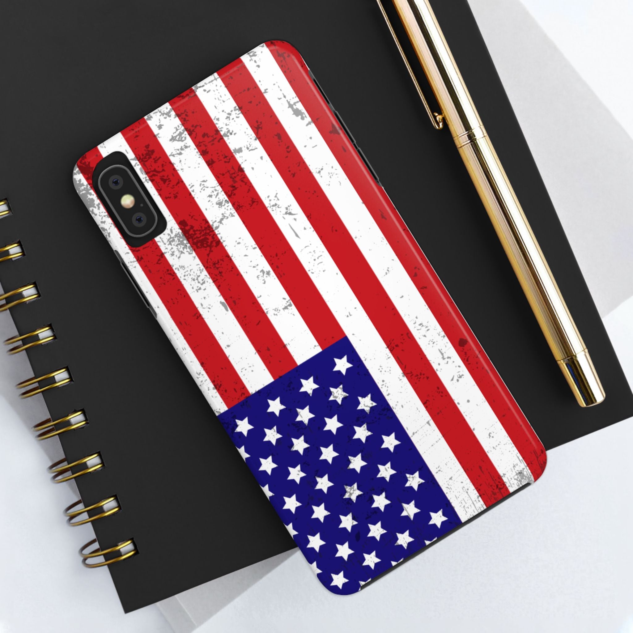 Patriotic Tough Phone Case - Protective American Pride Cover for iPhone & Samsung