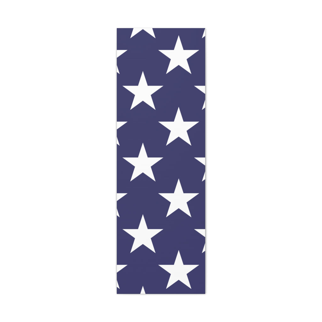 Patriotic Stars Canvas Print - American Pride Wall Art for Home & Office Decor