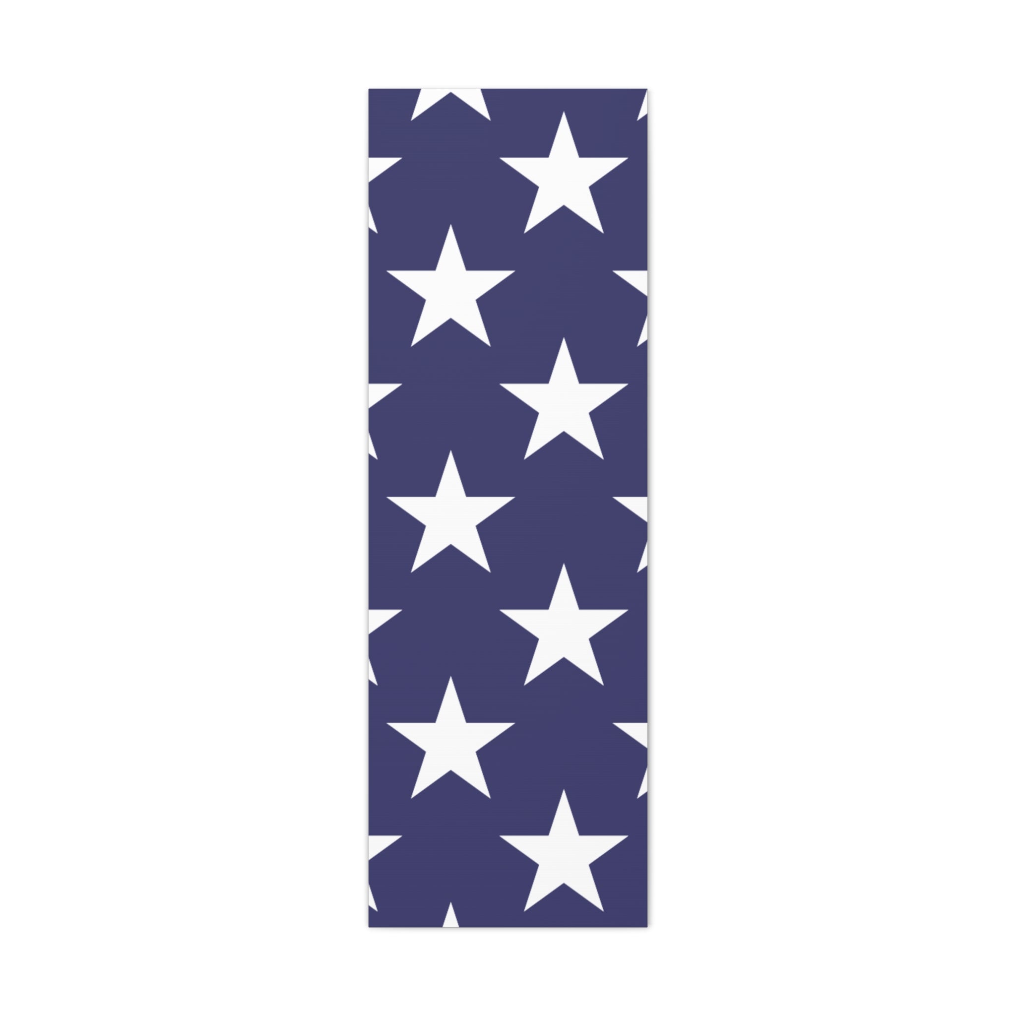 Patriotic Stars Canvas Print - American Pride Wall Art for Home & Office Decor