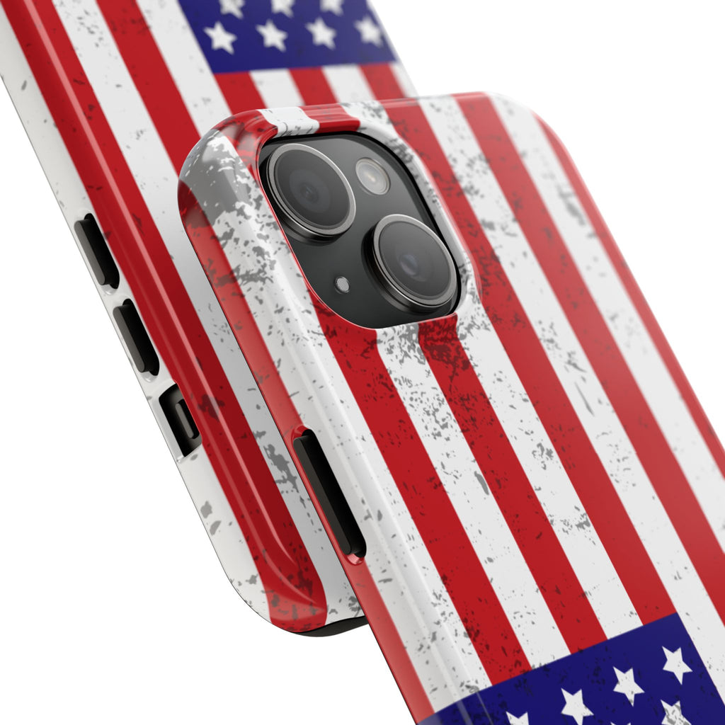 Patriotic Tough Phone Case - Protective American Pride Cover for iPhone & Samsung