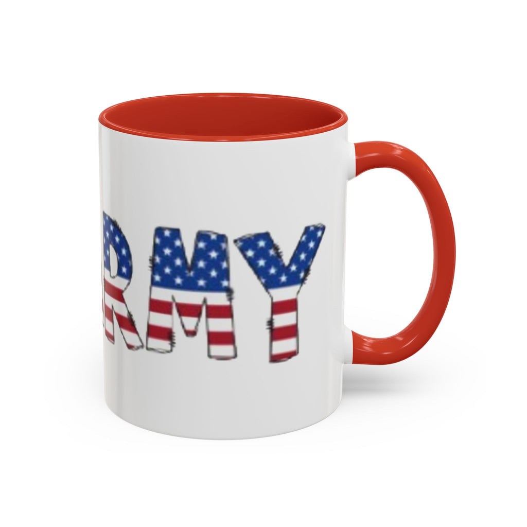 American Pride Coffee Mug - Patriotic Ceramic Cup for Veterans & Freedom Lovers