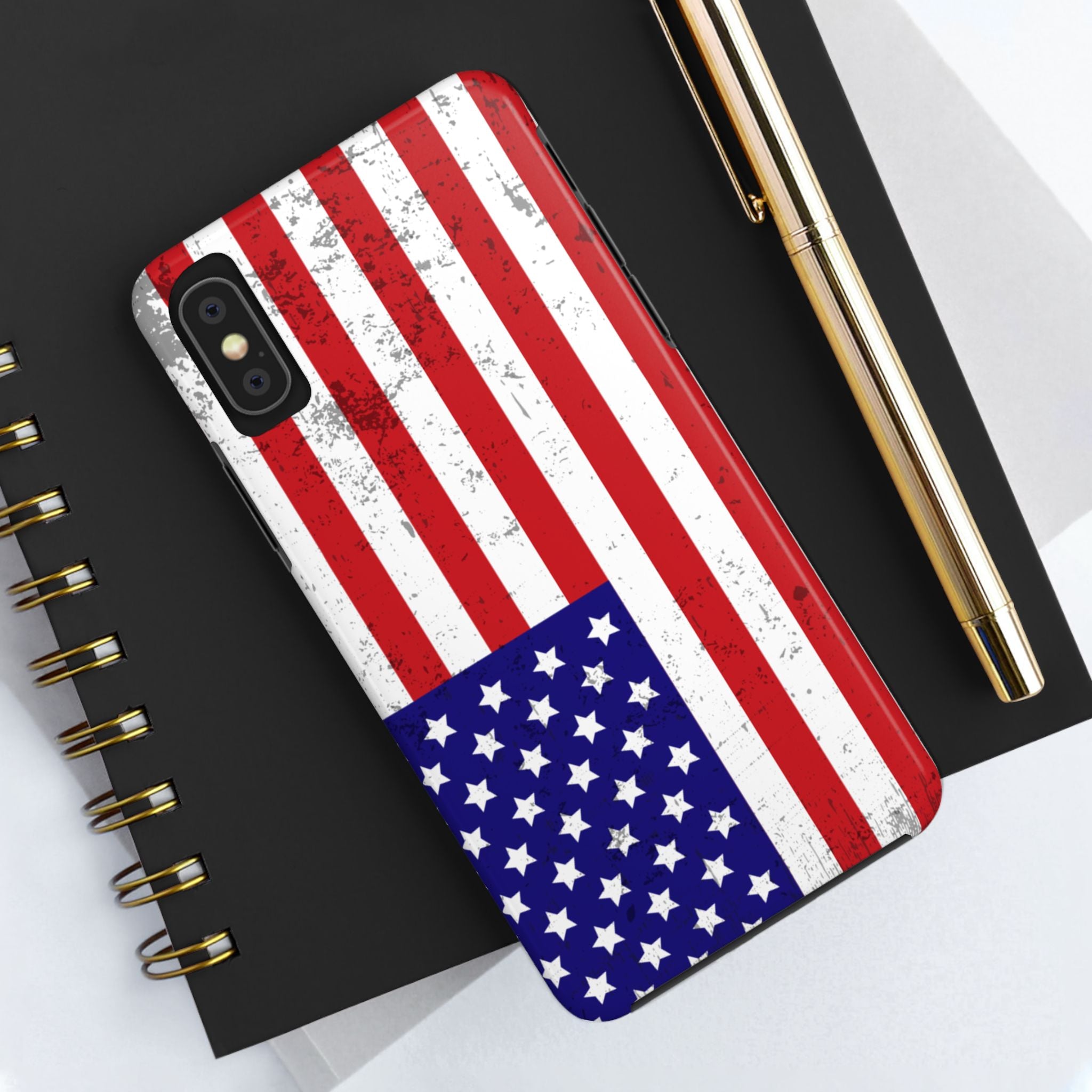 Patriotic Tough Phone Case - Protective American Pride Cover for iPhone & Samsung