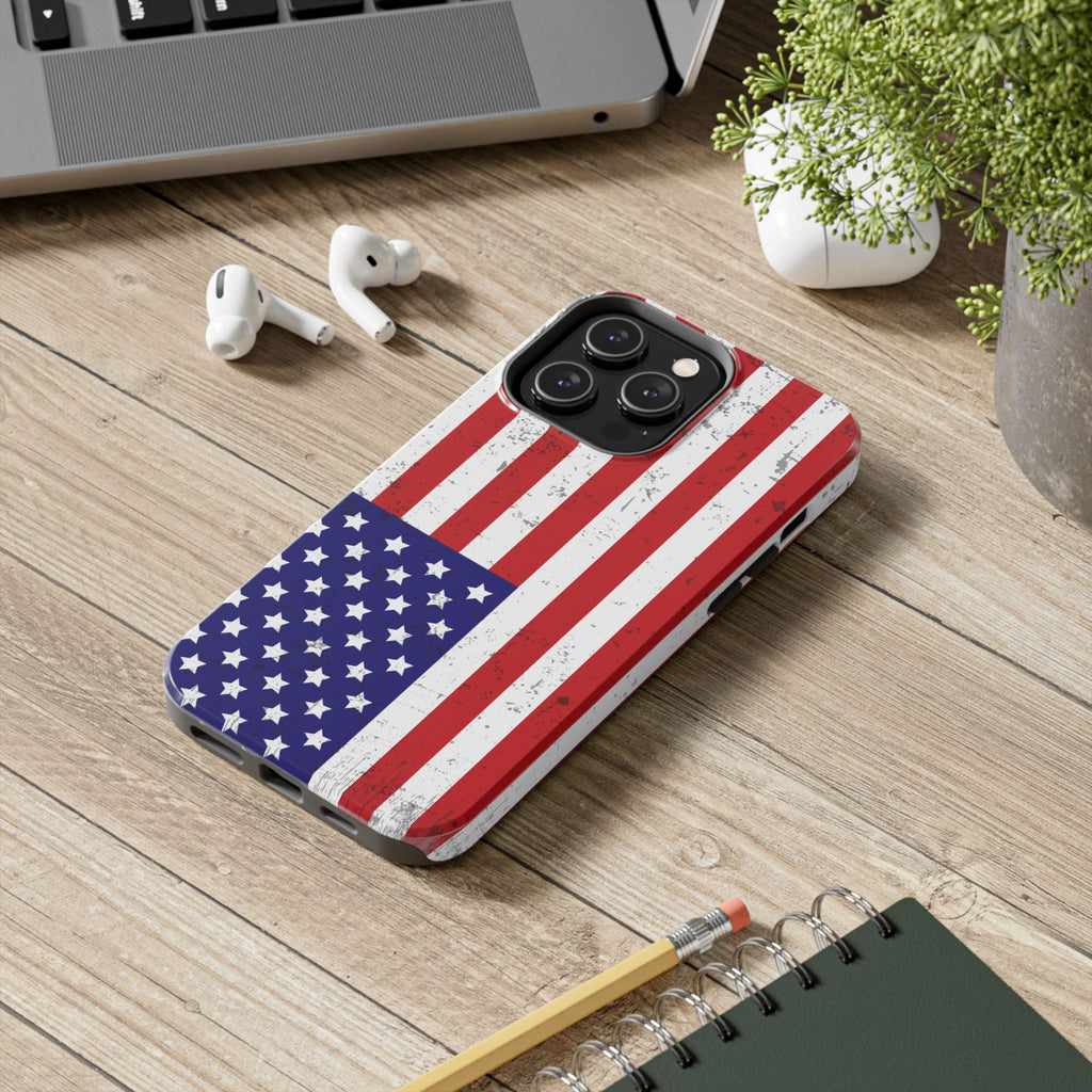 Patriotic Tough Phone Case - Protective American Pride Cover for iPhone & Samsung
