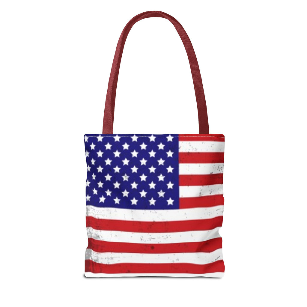 Patriotic Tote Bag - All-Over Print American Pride Bag for Shopping & Everyday Use