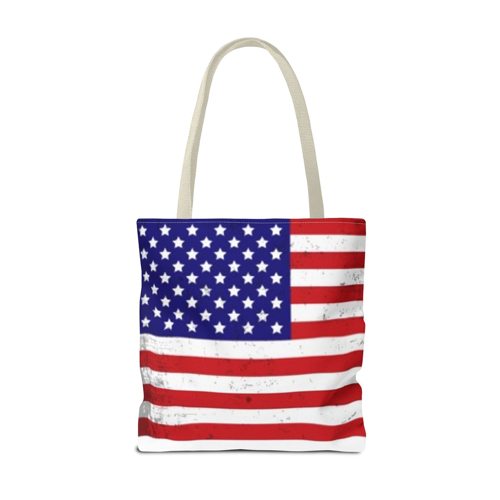 Patriotic Tote Bag - All-Over Print American Pride Bag for Shopping & Everyday Use