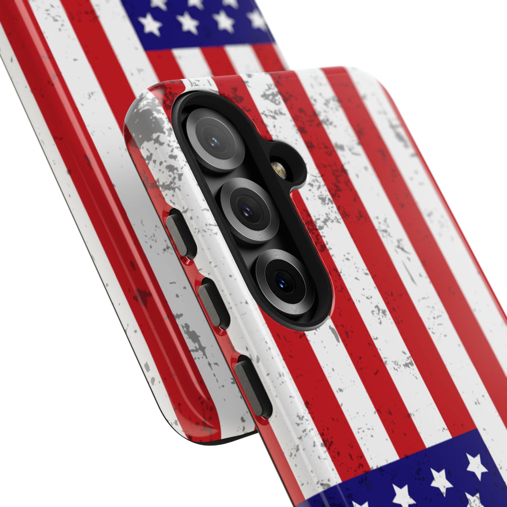 Patriotic Tough Phone Case - Protective American Pride Cover for iPhone & Samsung