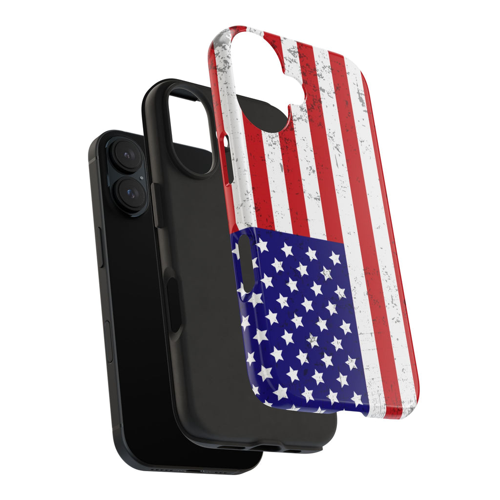 Patriotic Tough Phone Case - Protective American Pride Cover for iPhone & Samsung