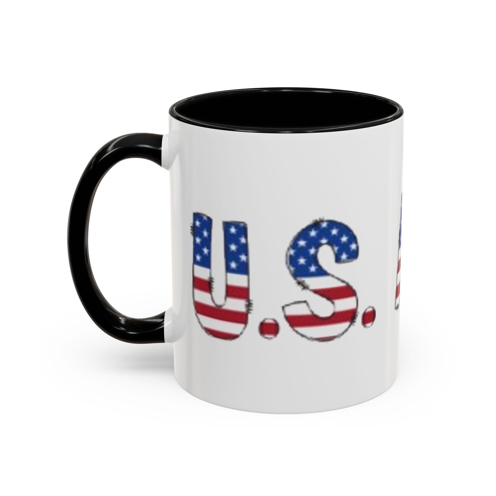 American Pride Coffee Mug - Patriotic Ceramic Cup for Veterans & Freedom Lovers