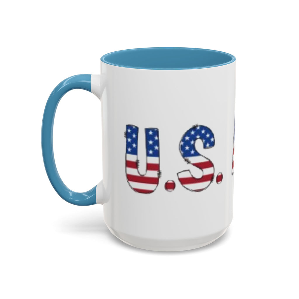 American Pride Coffee Mug - Patriotic Ceramic Cup for Veterans & Freedom Lovers