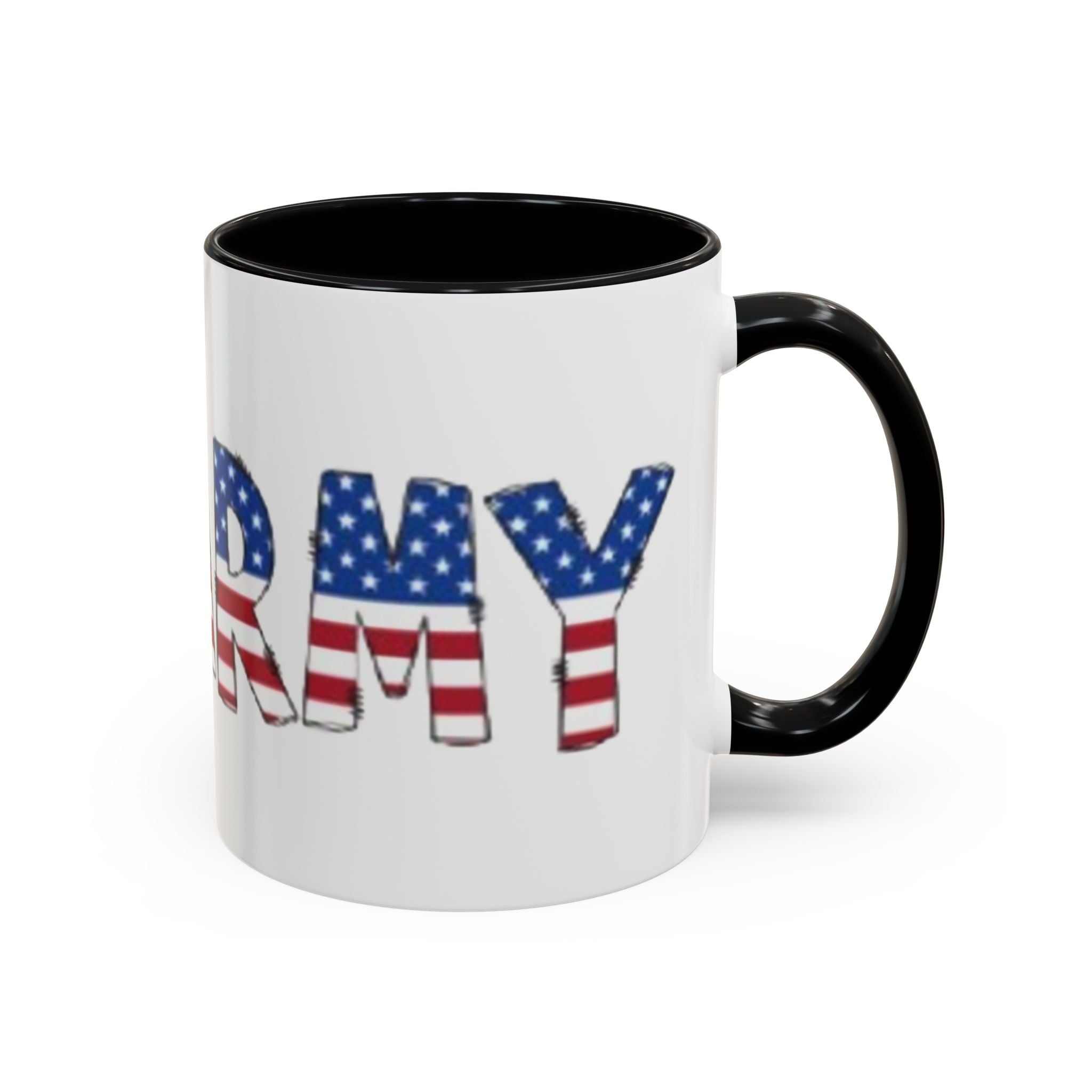 American Pride Coffee Mug - Patriotic Ceramic Cup for Veterans & Freedom Lovers