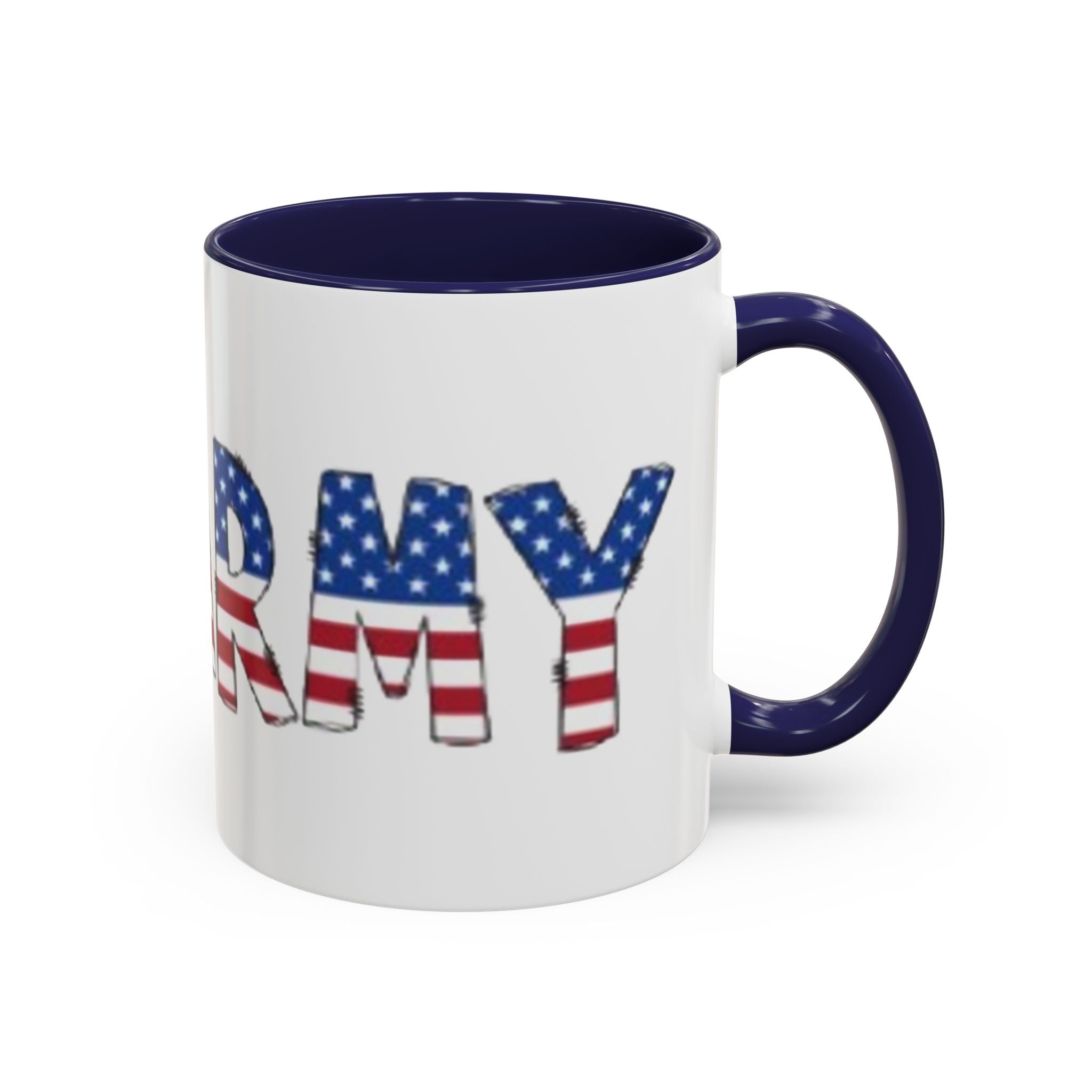 American Pride Coffee Mug - Patriotic Ceramic Cup for Veterans & Freedom Lovers