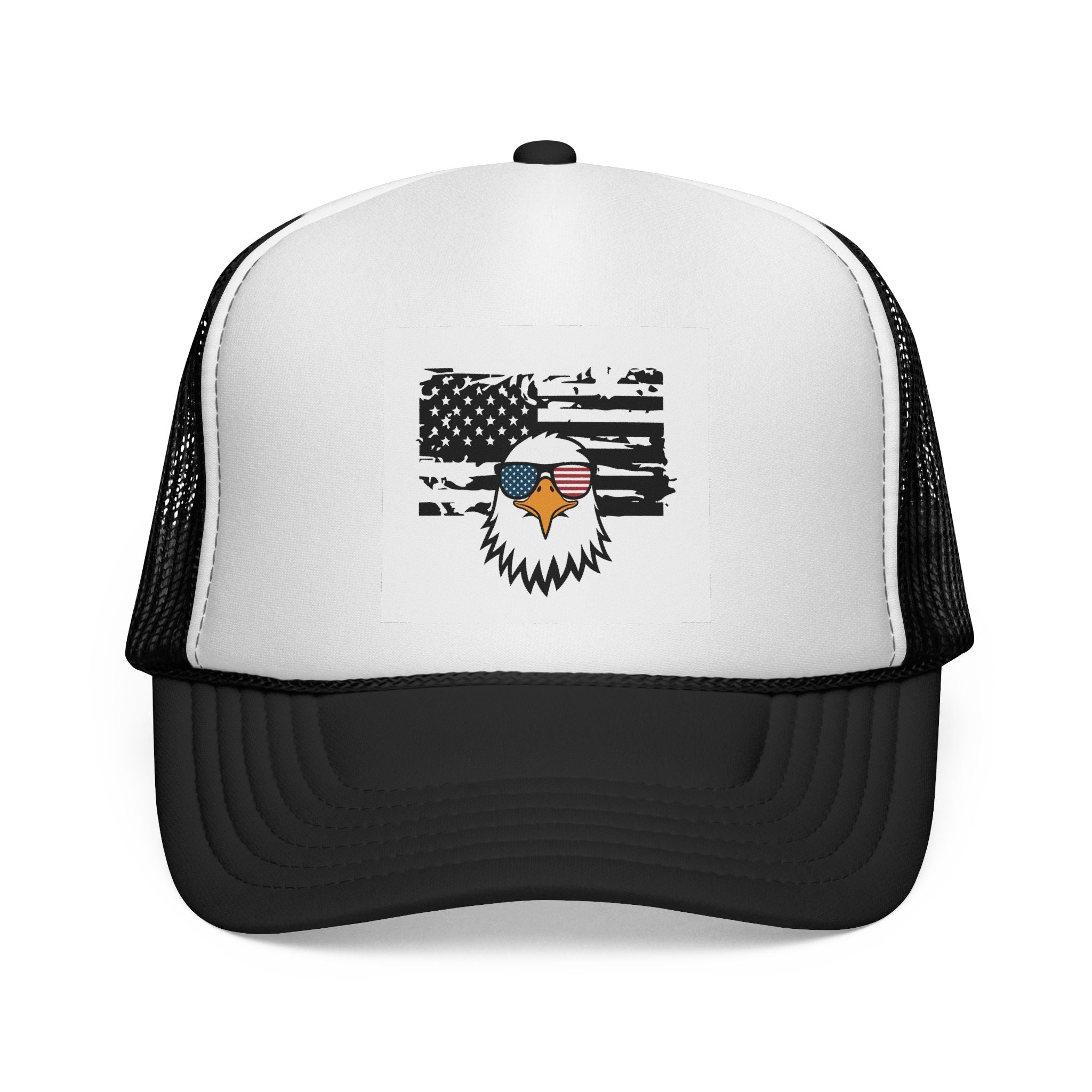 American Patriot Trucker Hat - Classic Cap for Veterans & Freedom Lovers