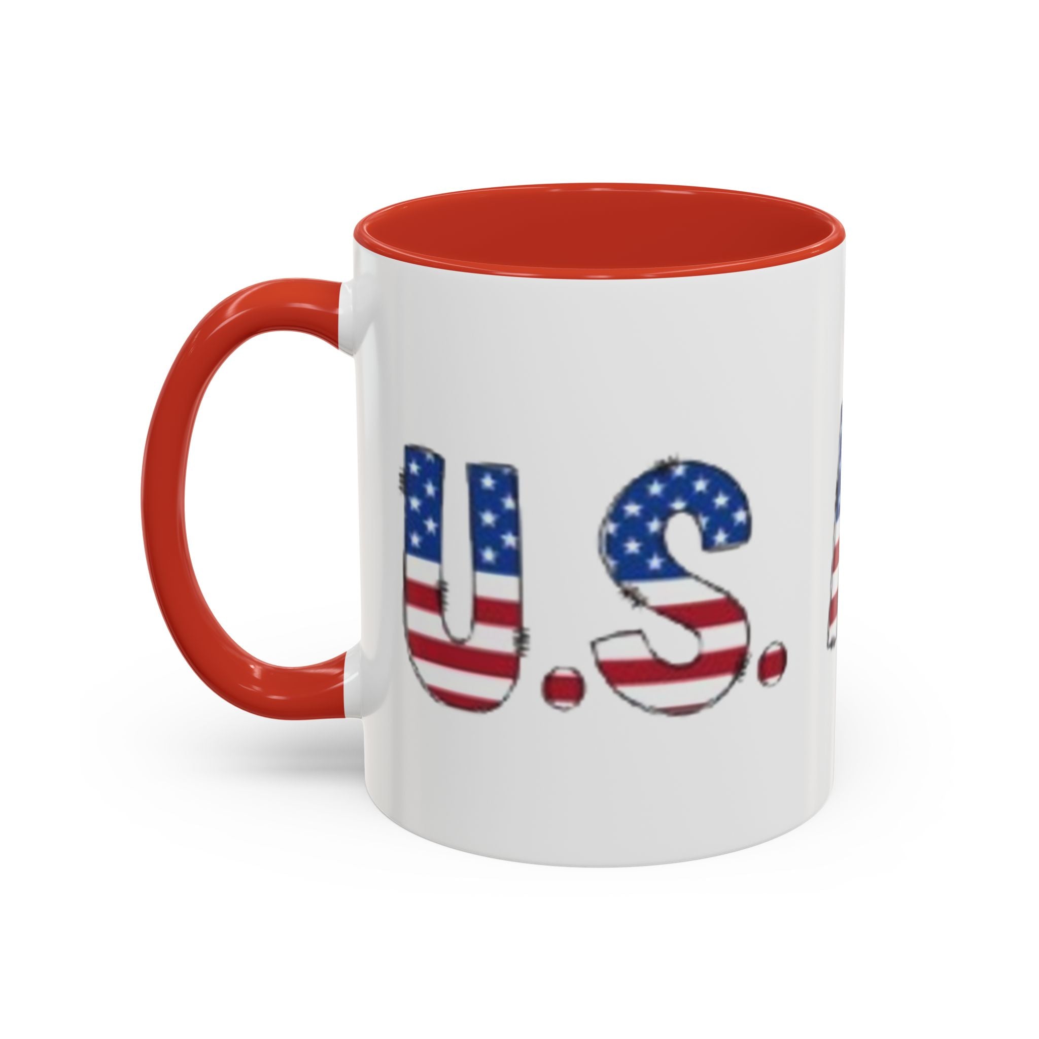American Pride Coffee Mug - Patriotic Ceramic Cup for Veterans & Freedom Lovers