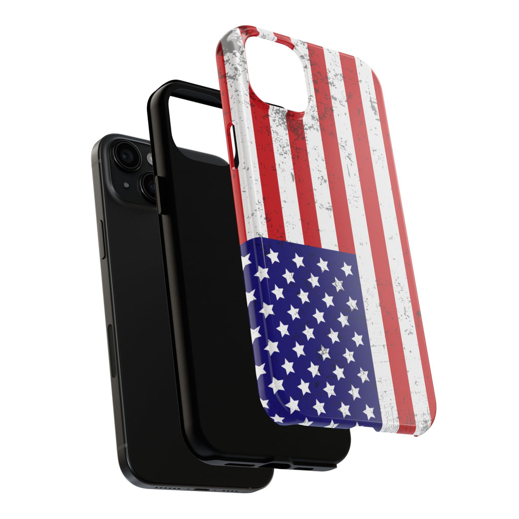 Patriotic Tough Phone Case - Protective American Pride Cover for iPhone & Samsung
