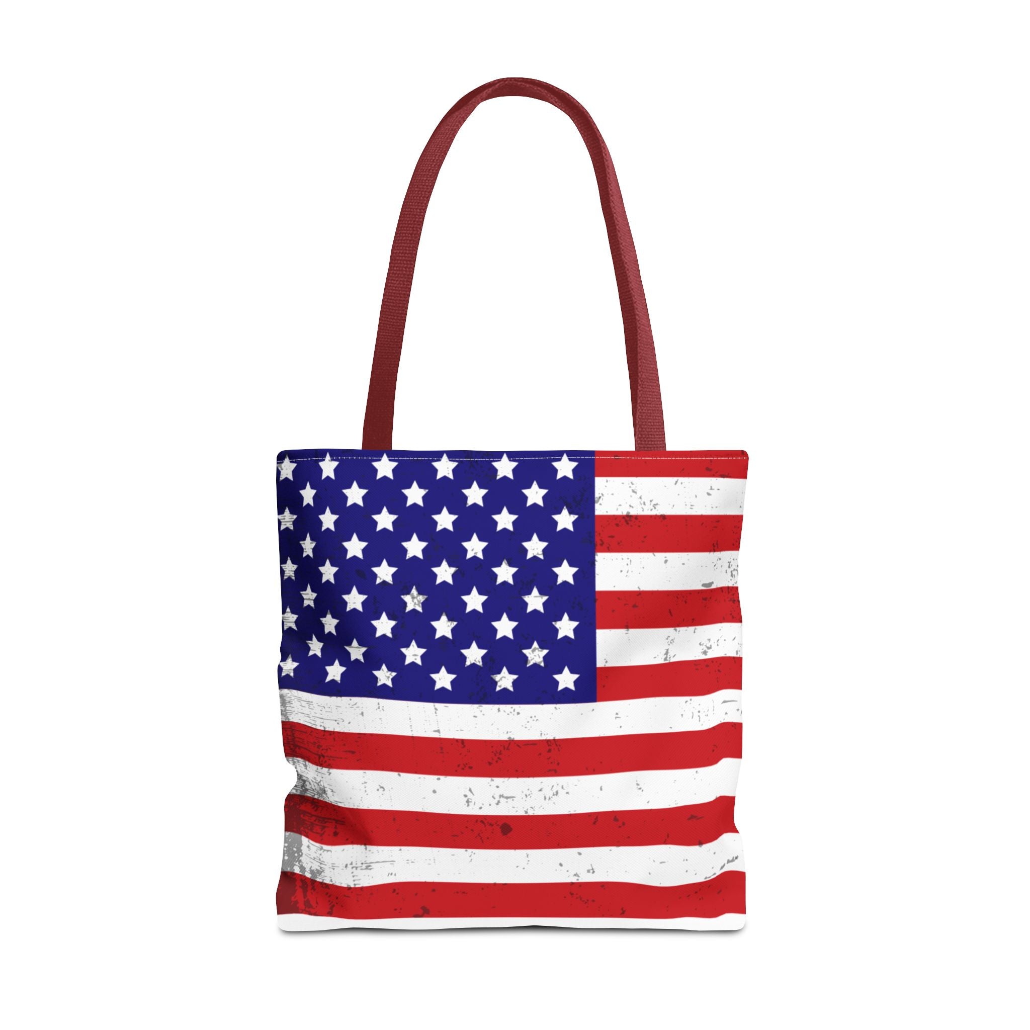 Patriotic Tote Bag - All-Over Print American Pride Bag for Shopping & Everyday Use
