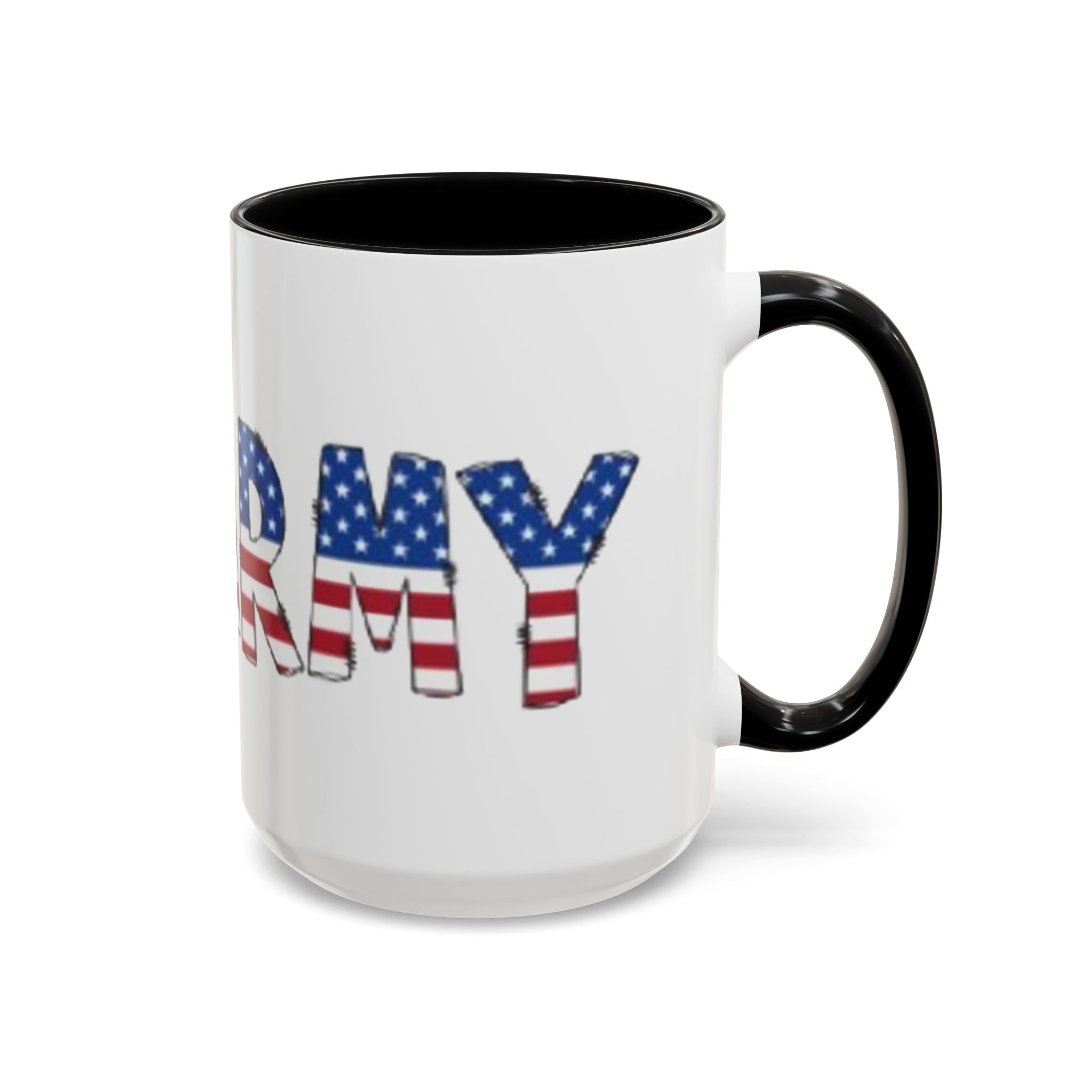 American Pride Coffee Mug - Patriotic Ceramic Cup for Veterans & Freedom Lovers
