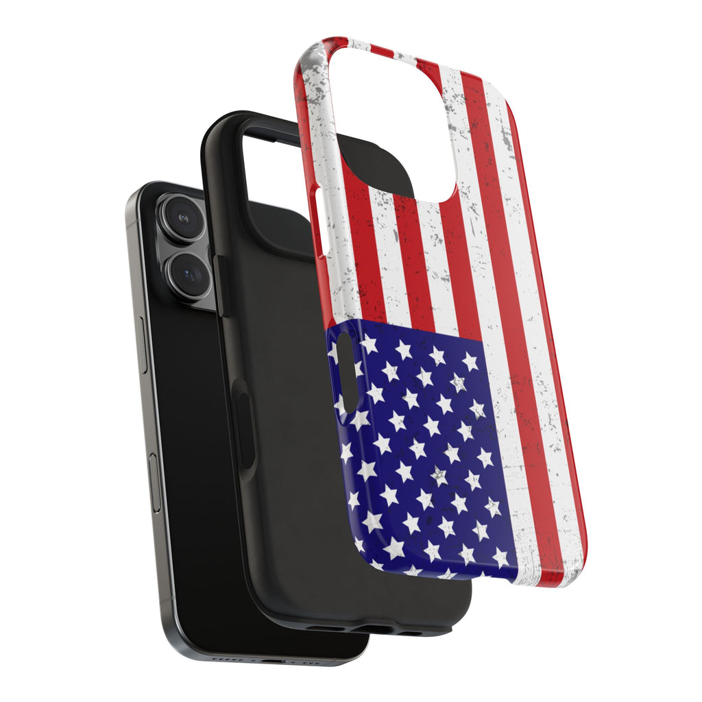 Patriotic Tough Phone Case - Protective American Pride Cover for iPhone & Samsung