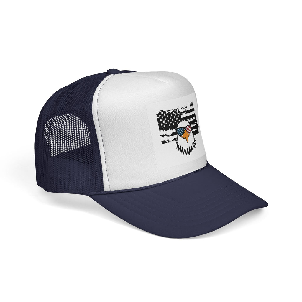 American Patriot Trucker Hat - Classic Cap for Veterans & Freedom Lovers