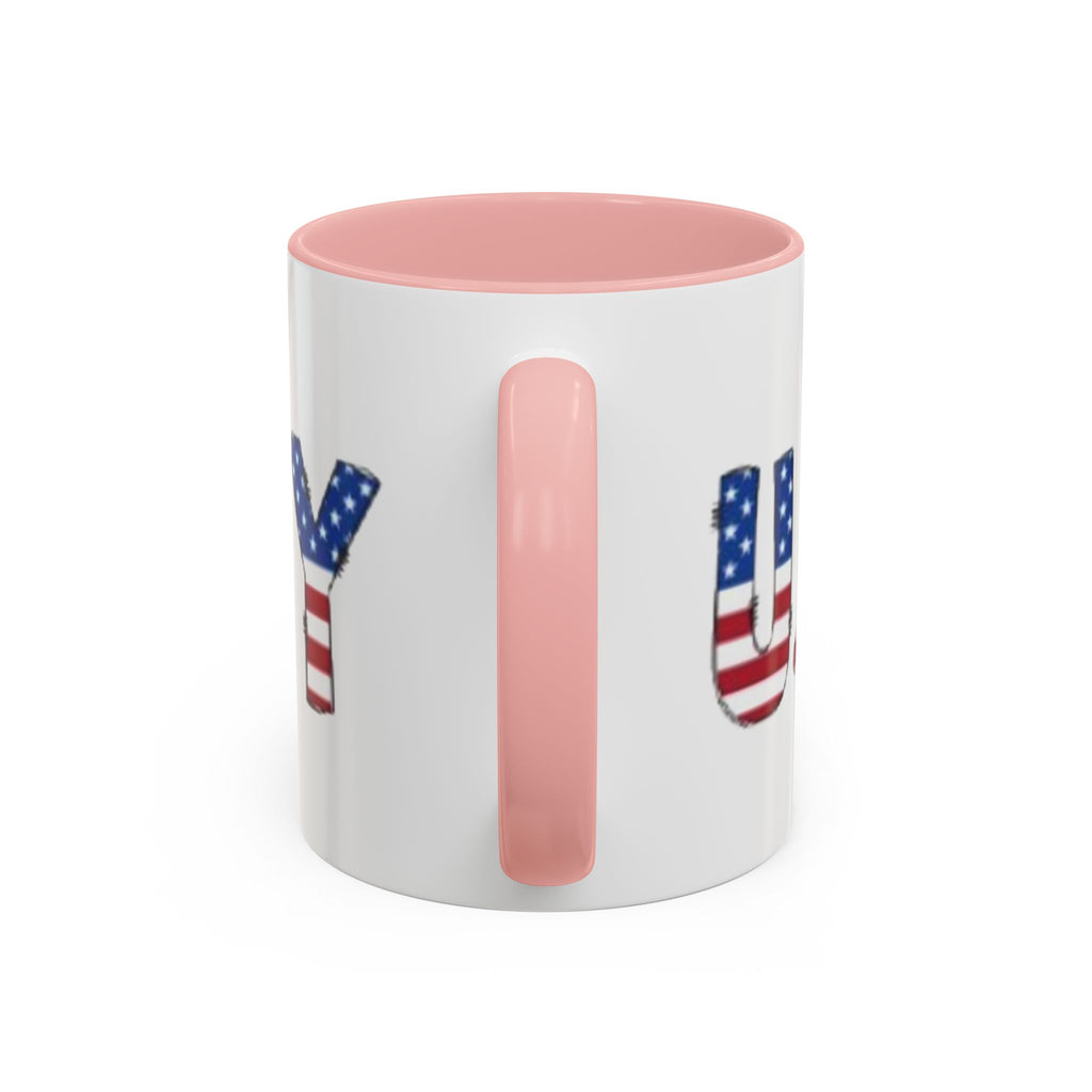 American Pride Coffee Mug - Patriotic Ceramic Cup for Veterans & Freedom Lovers