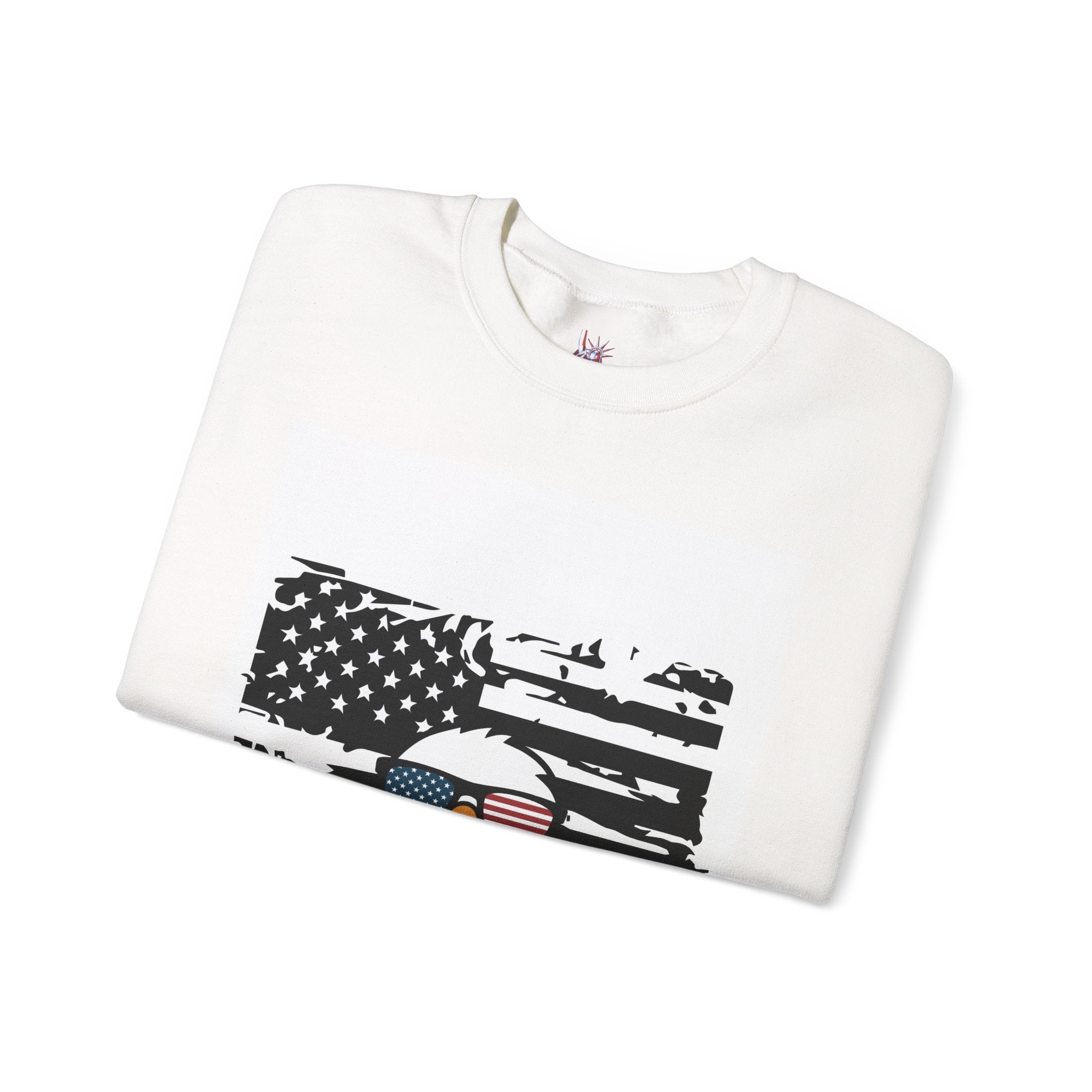 Liberty Crewneck - Classic American Patriotic Sweatshirt for Veterans & Patriots