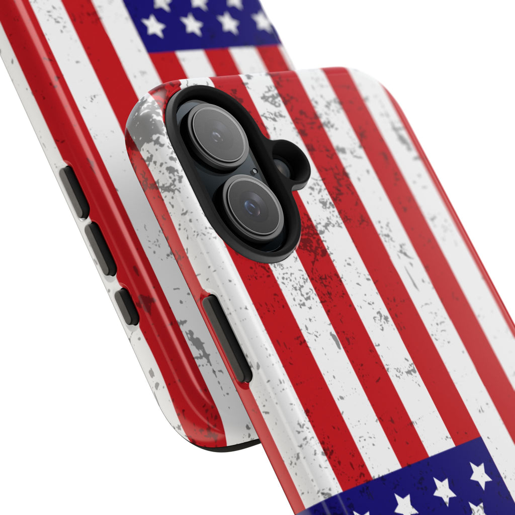 Patriotic Tough Phone Case - Protective American Pride Cover for iPhone & Samsung
